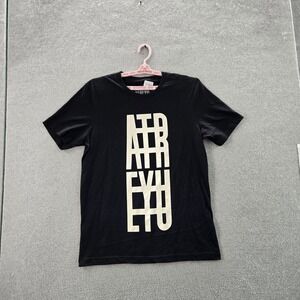 Atreyu Men Shirt LARGE Black In Our Wake Metalcore Rock Band Short Sleeve Tee